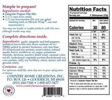 Jalapeño Popper Dip Mix