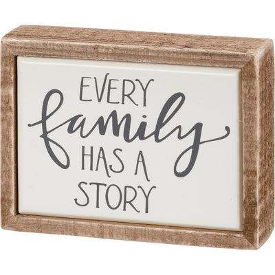 Every Family Box Sign - Little Prairie Girl