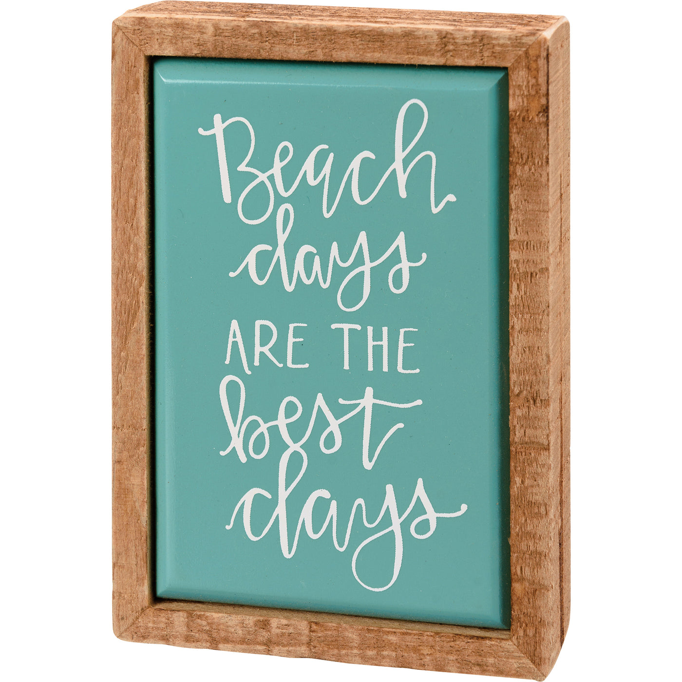 Beach Days are the Best Days Box Sign - Little Prairie Girl