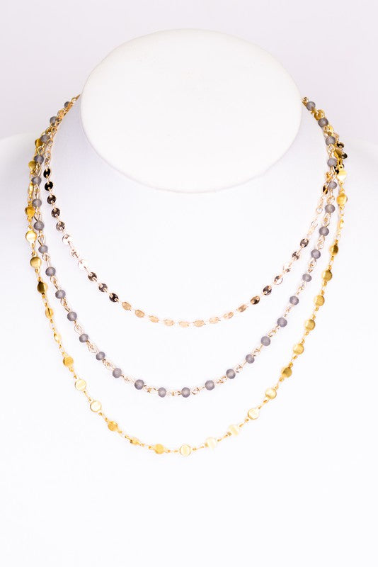 Trinity Gold Necklace - Little Prairie Girl