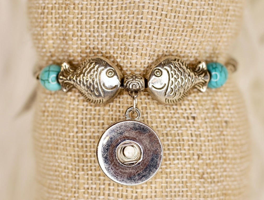 Ginger Snap Fish Bracelet - Little Prairie Girl