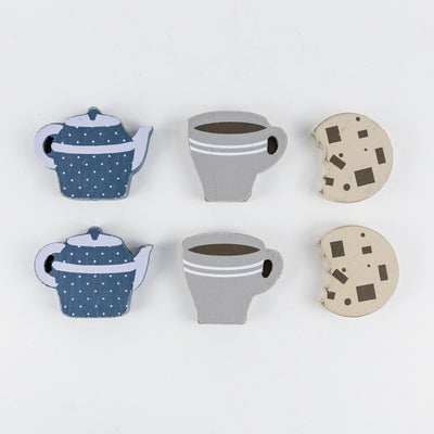 Tea Coffee Time Scrabble Letterboard Shapes - Little Prairie Girl