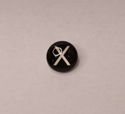 Ginger Snaps Black Bubble Alphabet Charms - Little Prairie Girl