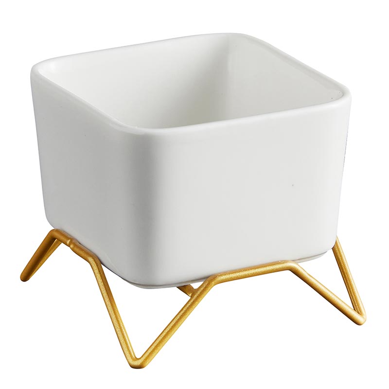 Square Pot with Stand - Little Prairie Girl
