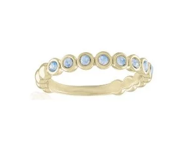 Opalescence Infinity Gold Layer Ring - Little Prairie Girl