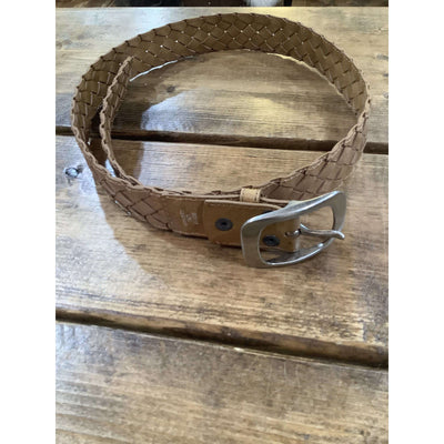 Braided Leather Belt - Little Prairie Girl