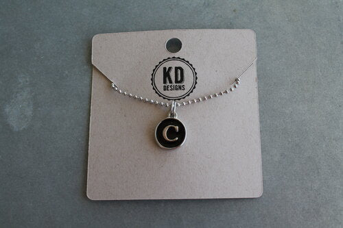 Alphabet Charm Necklace - Little Prairie Girl