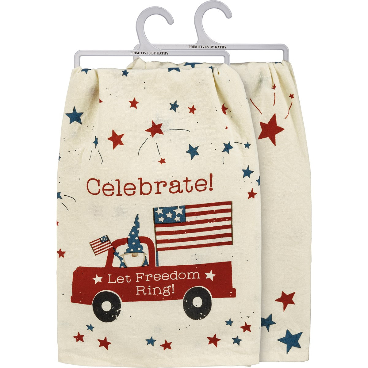 Celebrate Let Freedom Ring Dish Towel - Little Prairie Girl