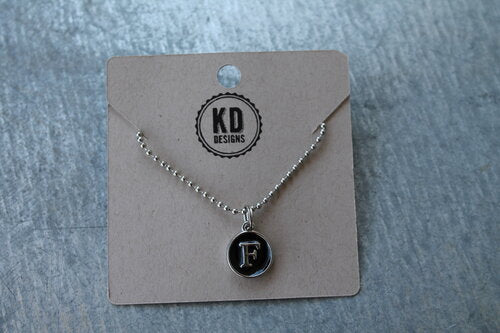 Alphabet Charm Necklace - Little Prairie Girl