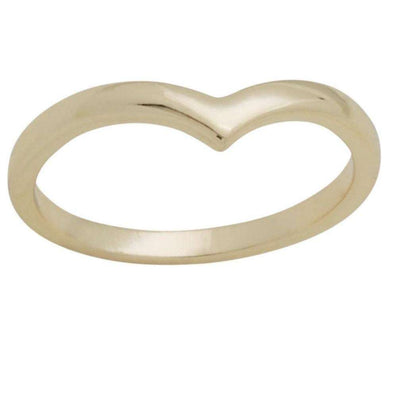 Gold Plated Dip Layer Ring - Little Prairie Girl