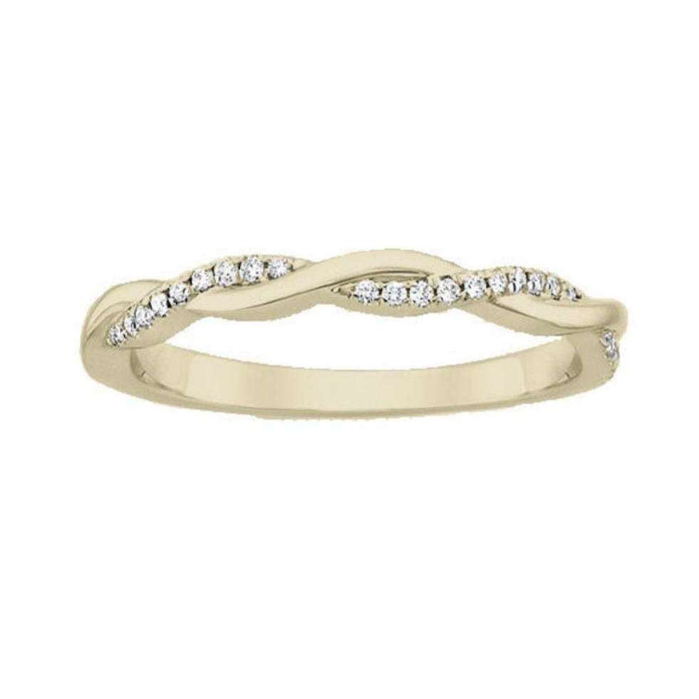 Gold Plated Infinity Layer Ring - Little Prairie Girl