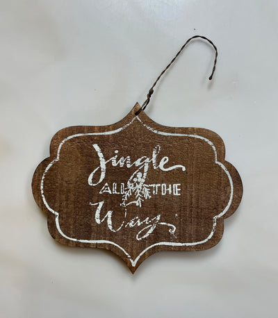 Jingle All The Way Ornament - Little Prairie Girl