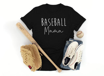 Baseball Mama Graphic Tee Shirt - Little Prairie Girl