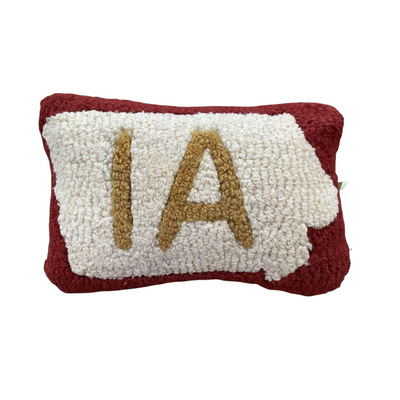 Small Iowa Pillow - Little Prairie Girl