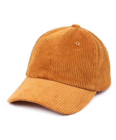 Corduroy BaseBall Hat - Little Prairie Girl