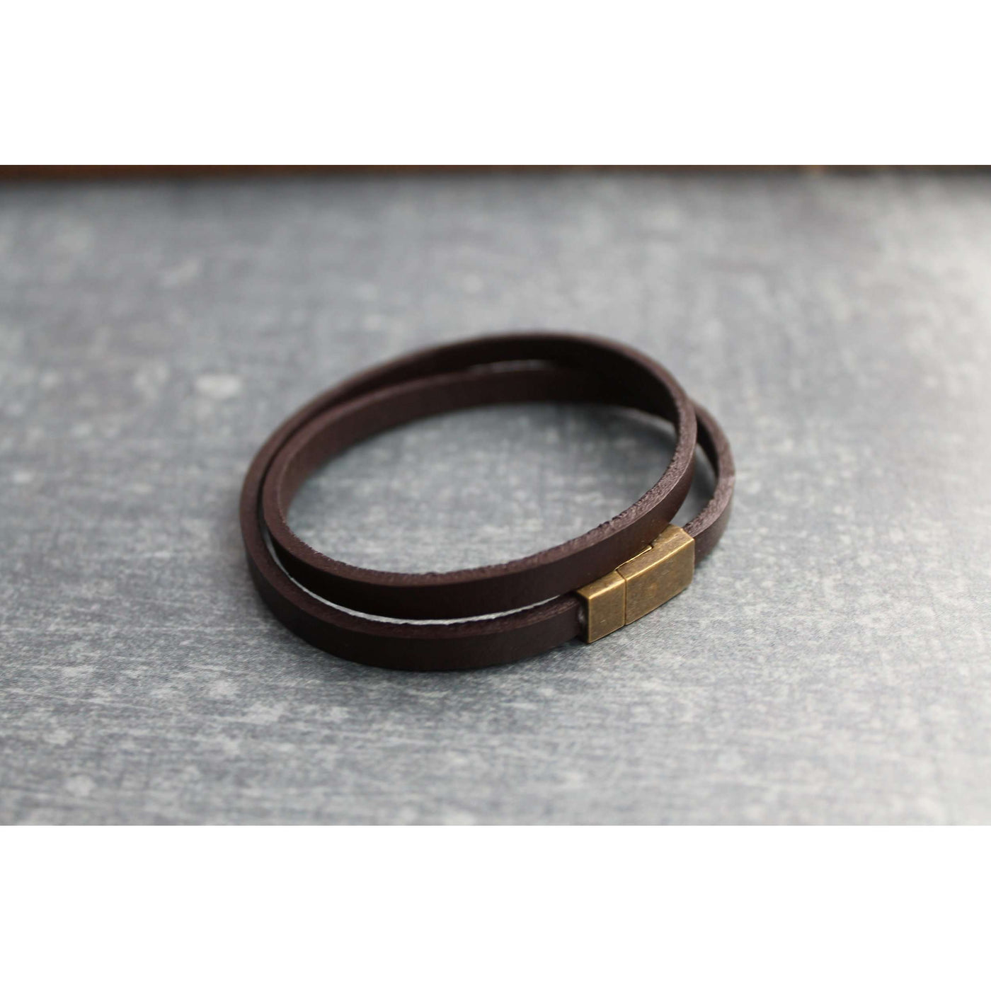 KD leather magnetic bracelet - Little Prairie Girl