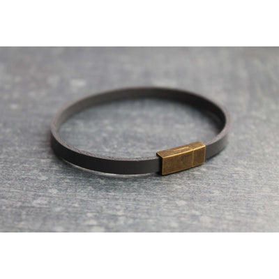 KD leather magnetic bracelet - Little Prairie Girl
