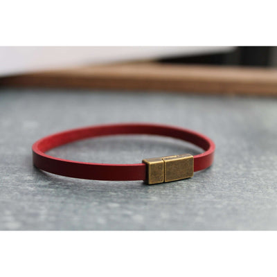 KD leather magnetic bracelet - Little Prairie Girl