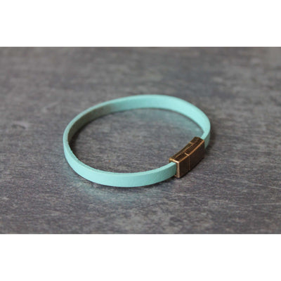 KD leather magnetic bracelet - Little Prairie Girl