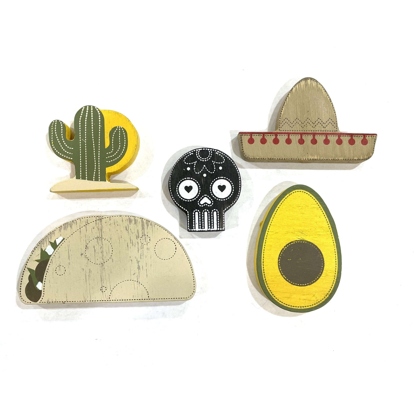 Mexican Themed Letterboard Shapes - Little Prairie Girl