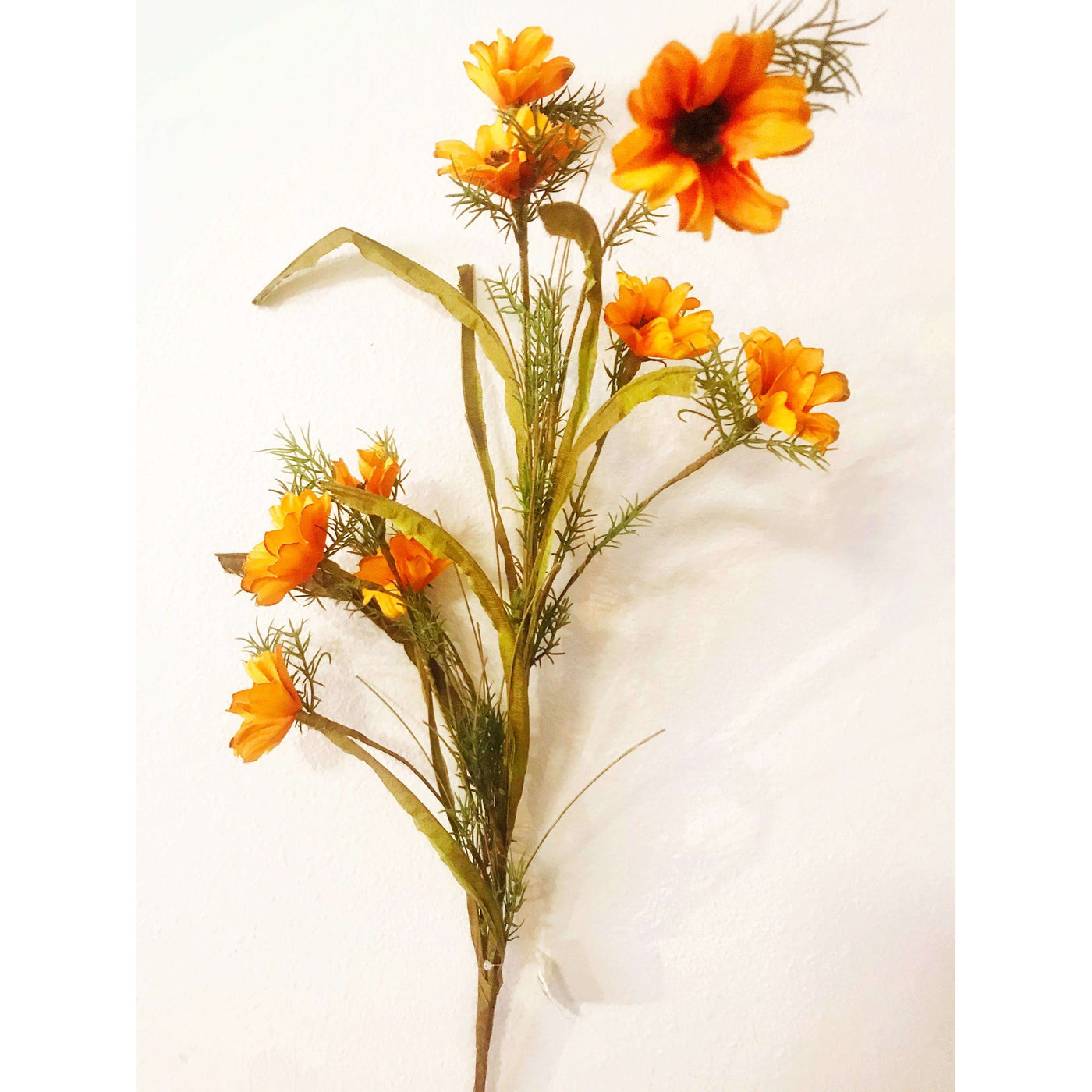 Orange flower pick - Little Prairie Girl