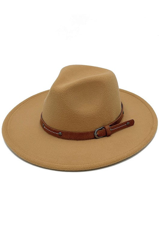 Buckle Panama Hat - Little Prairie Girl