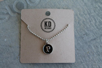 Alphabet Charm Necklace - Little Prairie Girl