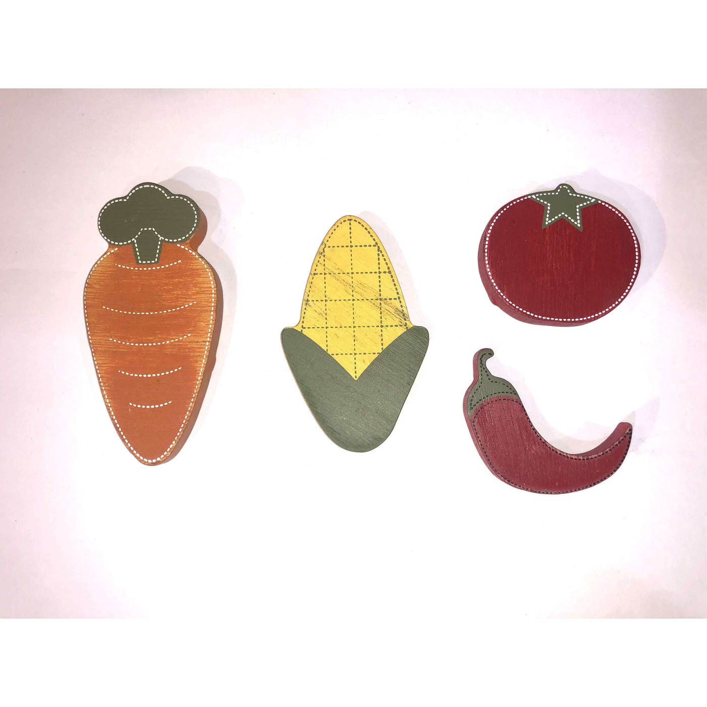 Vegetable Letterboard Shapes - Little Prairie Girl
