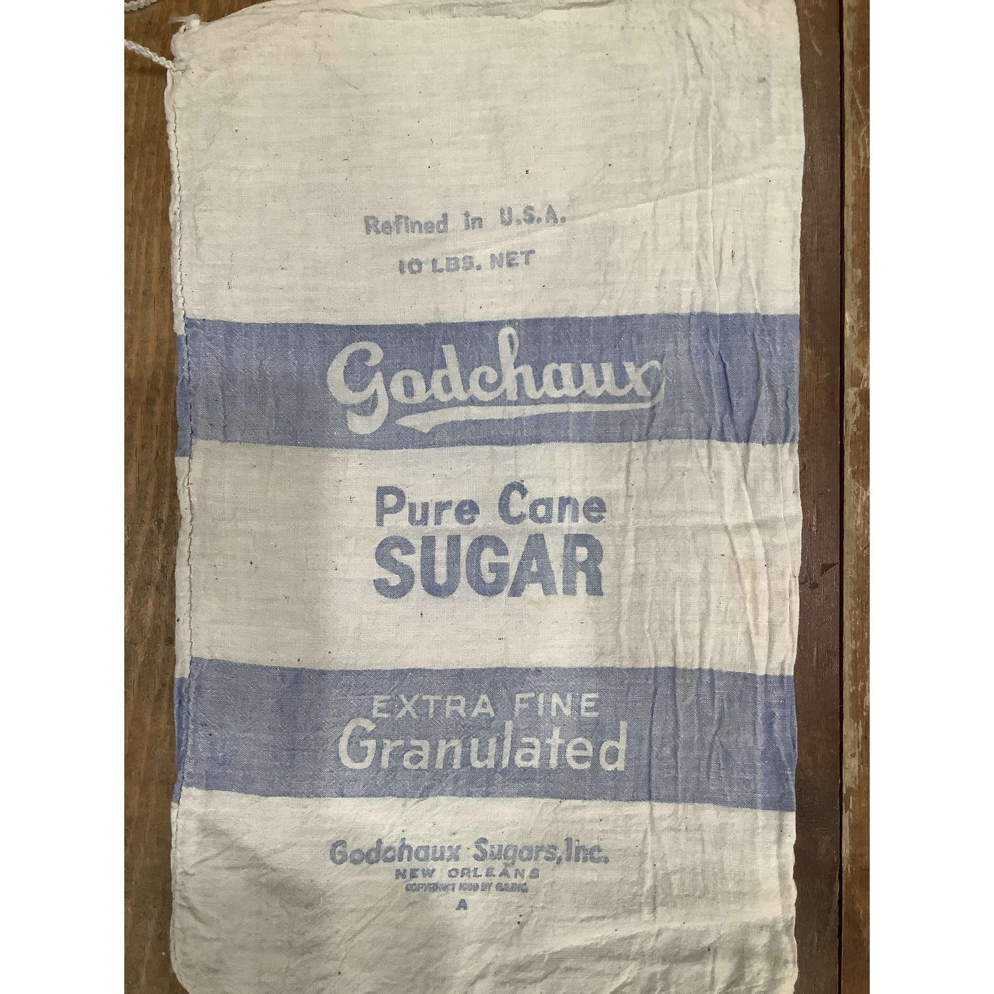 Vintage Godchaux Pure Cane Sugar Bags - Little Prairie Girl