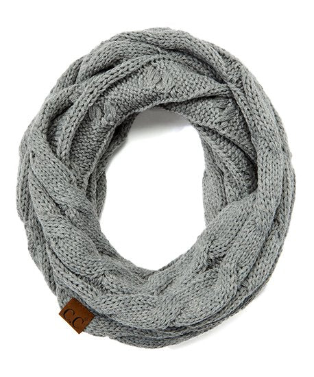 C.C. Knitted Infinity Scarf - Little Prairie Girl